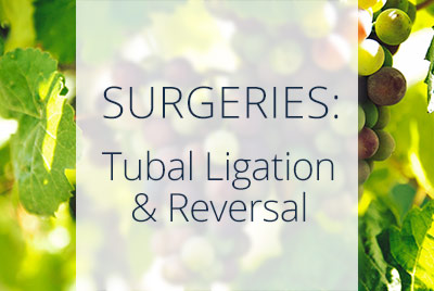 About Tubal Ligation and Reversal, Menopause Center Los Angeles