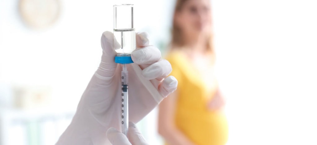 Pregnant women can protect their newborns and themselves against the flu