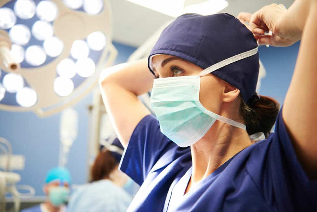 Female surgeon
