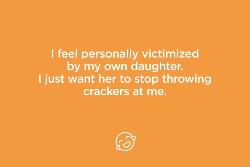 i feel personally victimized
