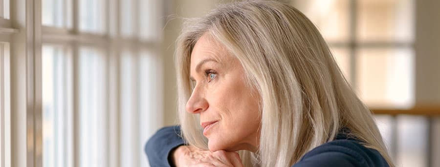 Woman thinking