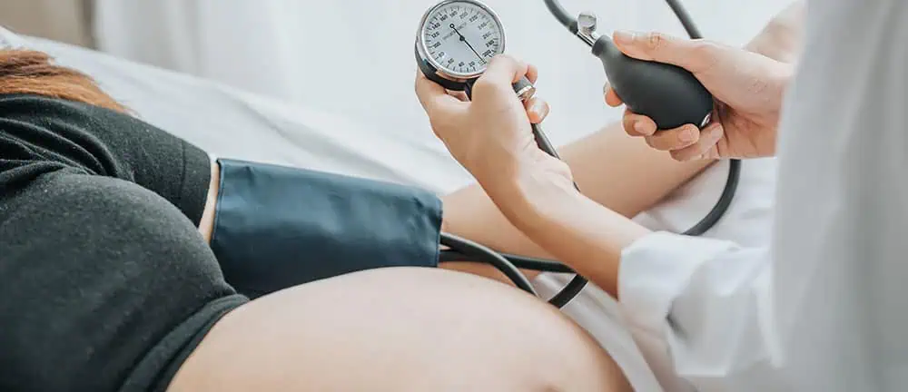 High blood pressure during pregnancy
