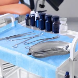 What are the risks of dilation and curettage?