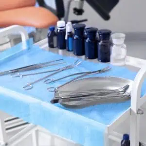 What are the risks of dilation and curettage? 
