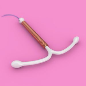 intrauterine device (IUD) or a birth control