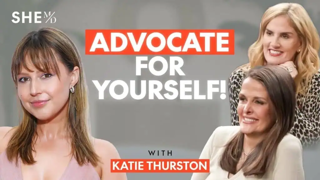Dr. Thais Aliabadi, women's health specialist, promoting self-advocacy and wellness.