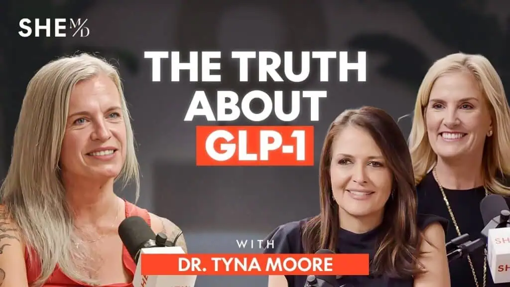 Dr. Thais Aliabadi MD discussing GLP-1 weight loss solutions at a conference.