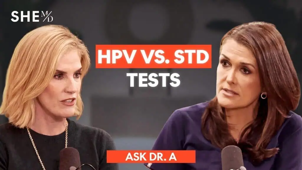 Thais Aliabadi MD discussing HPV and STD testing options.