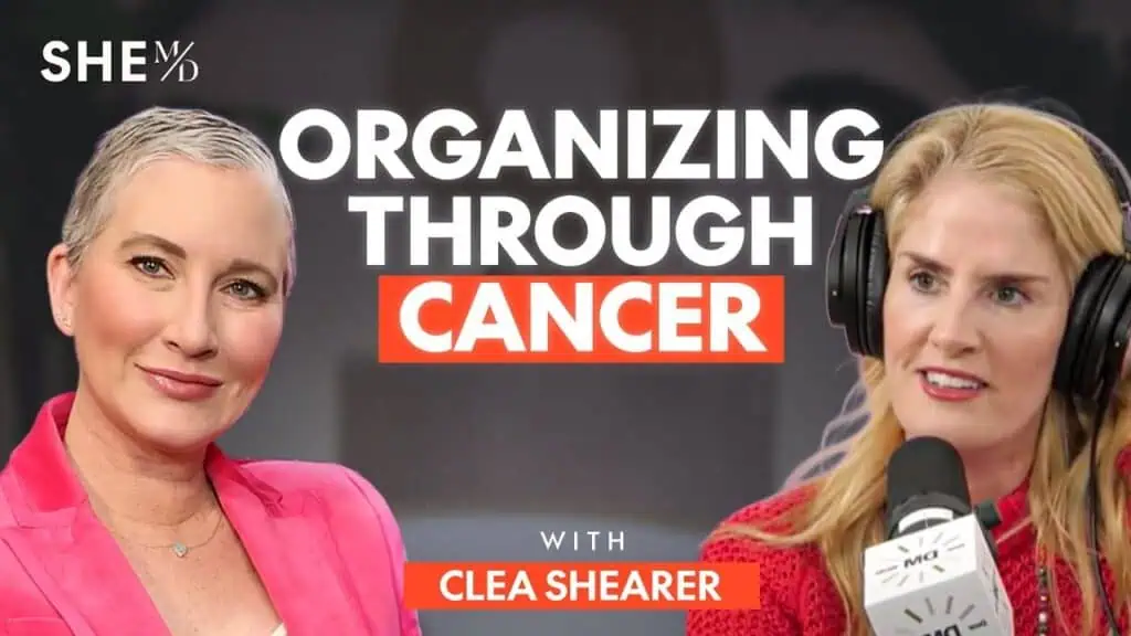 Dr. Thais Aliabadi MD, a medical expert, featured on the "Organizing Through Cancer" podcast with Cl.