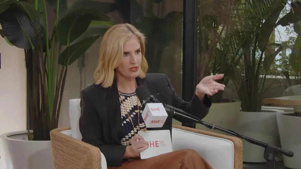 Thais Aliabadi MD speaking at a medical event or interview.