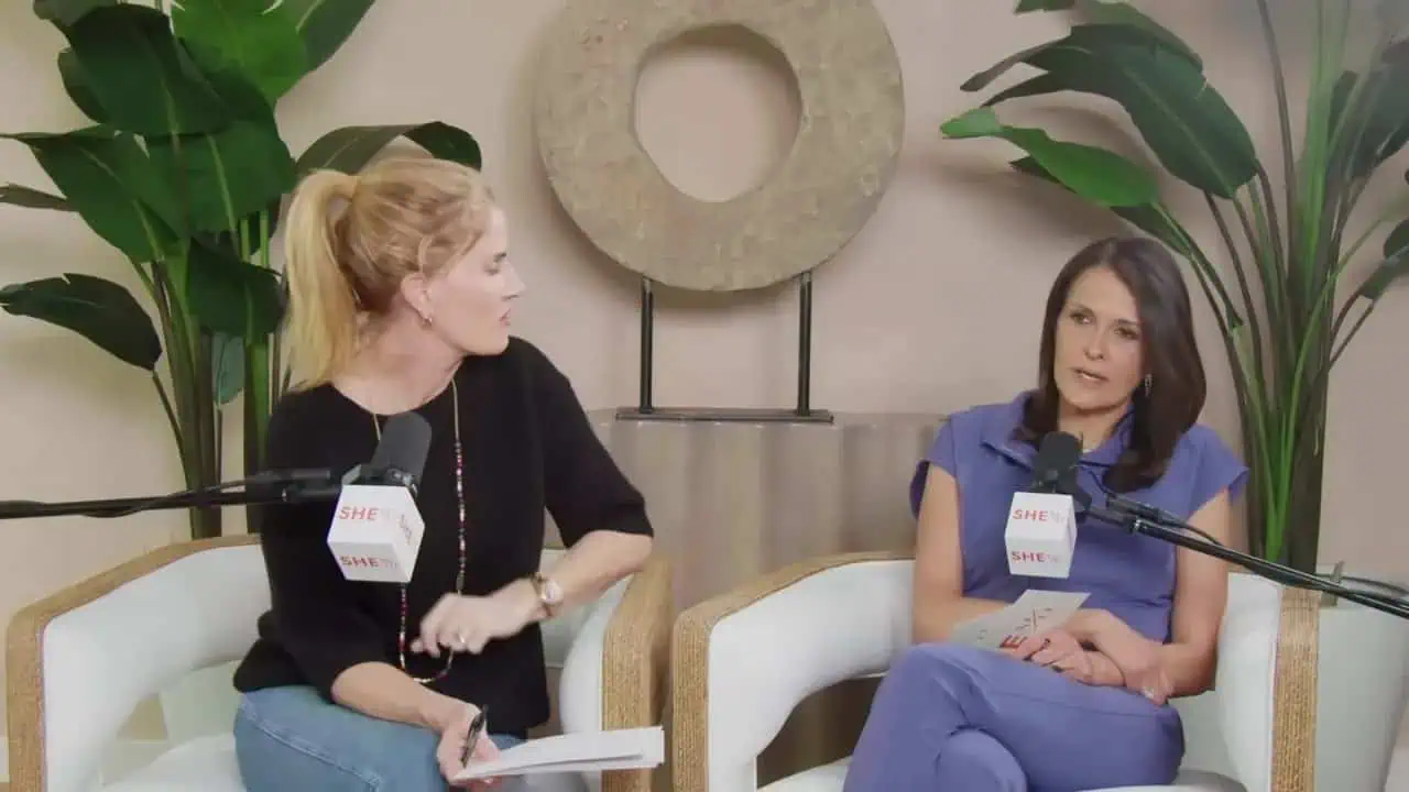 Dr. Thais Aliabadi MD, healthcare expert, in a professional interview setting.