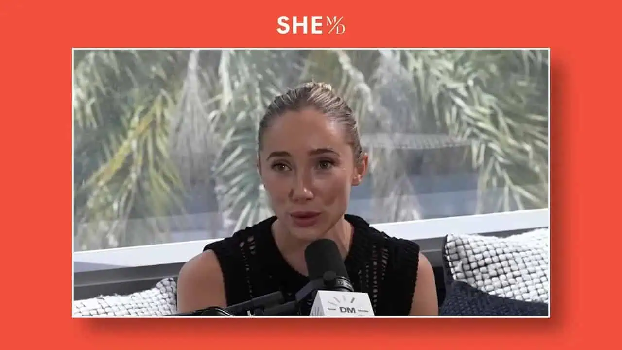 Thais Aliabadi MD speaking during an interview about healthcare.