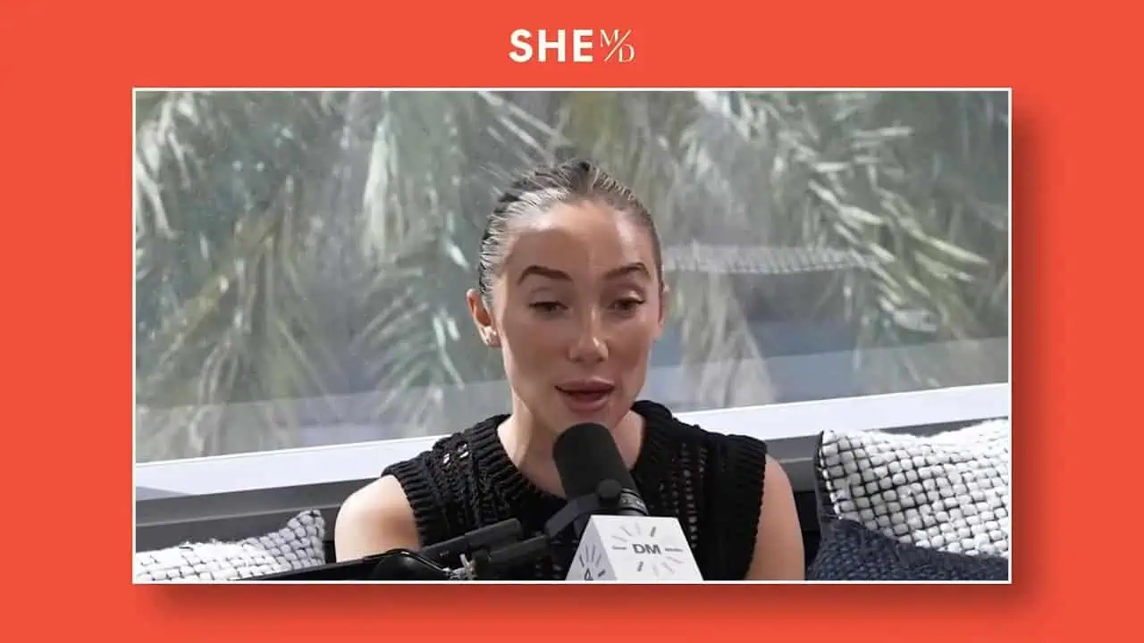 Dr. Thais Aliabadi MD speaking during an interview or presentation.