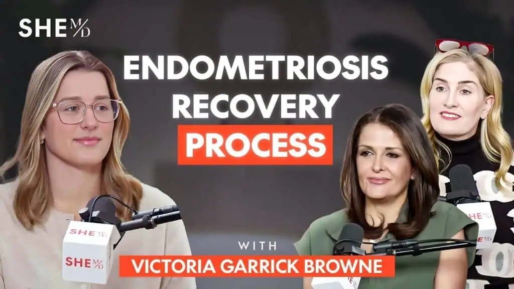 Dr. Thais Aliabadi discusses endometriosis recovery with patients.