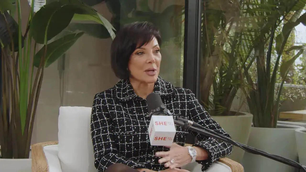 Dr. Thais Aliabadi speaking at an interview about women's health and wellness.