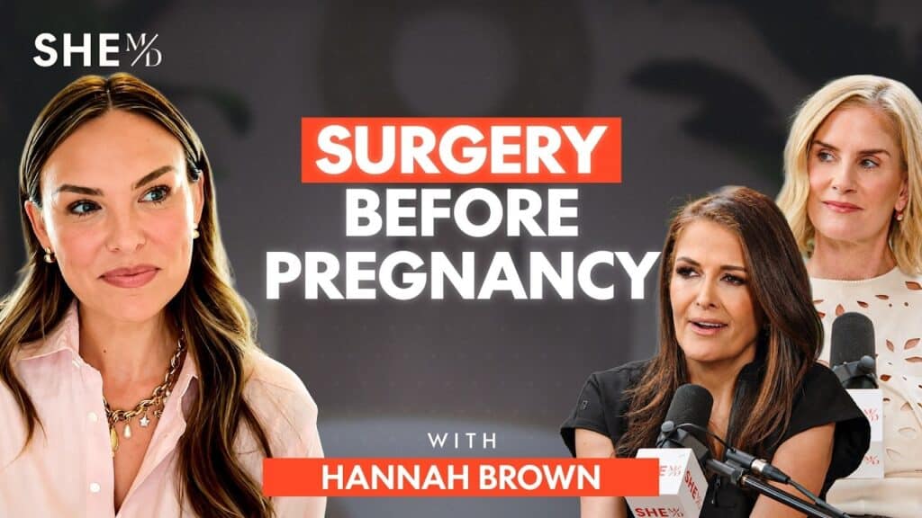 Interview with Hannah Brown, author and television personality navigating PMOS, infertility, and uterine septum surgery