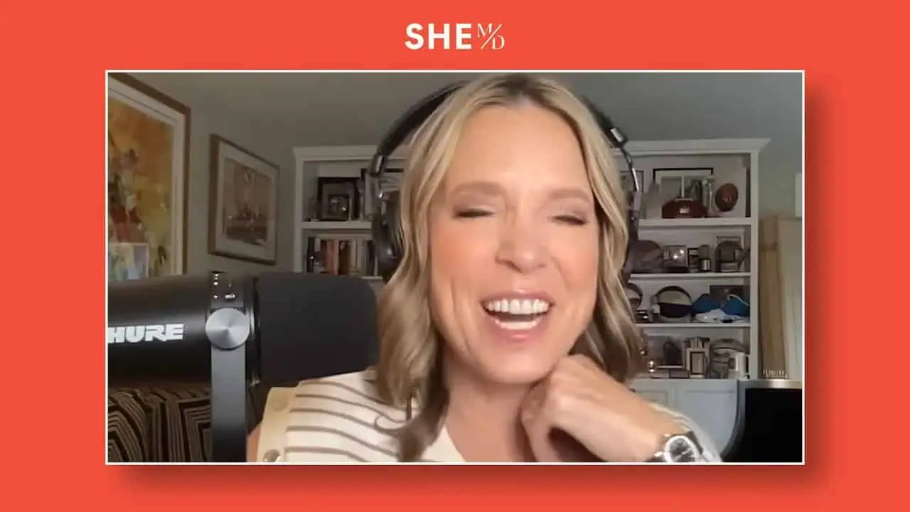 Thais Aliabadi MD smiling during a virtual consultation or interview.