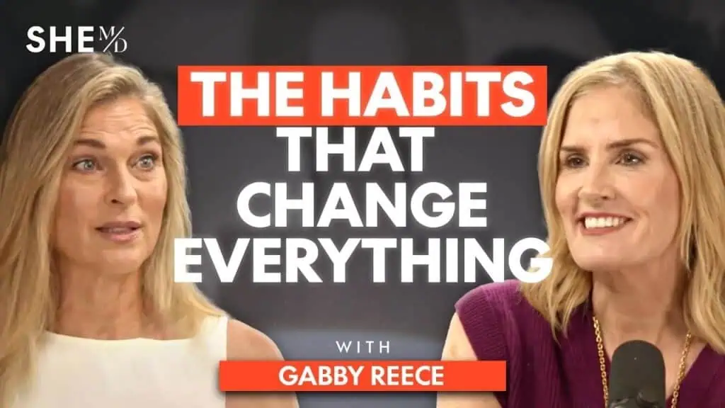 Two women discussing habits that can change lives, with a focus on personal growth.