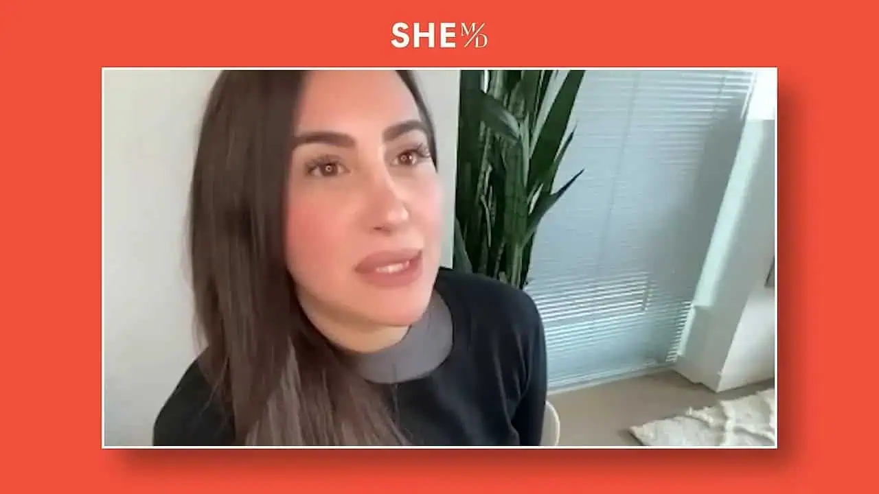 Thais Aliabadi MD, healthcare professional, in a professional setting.