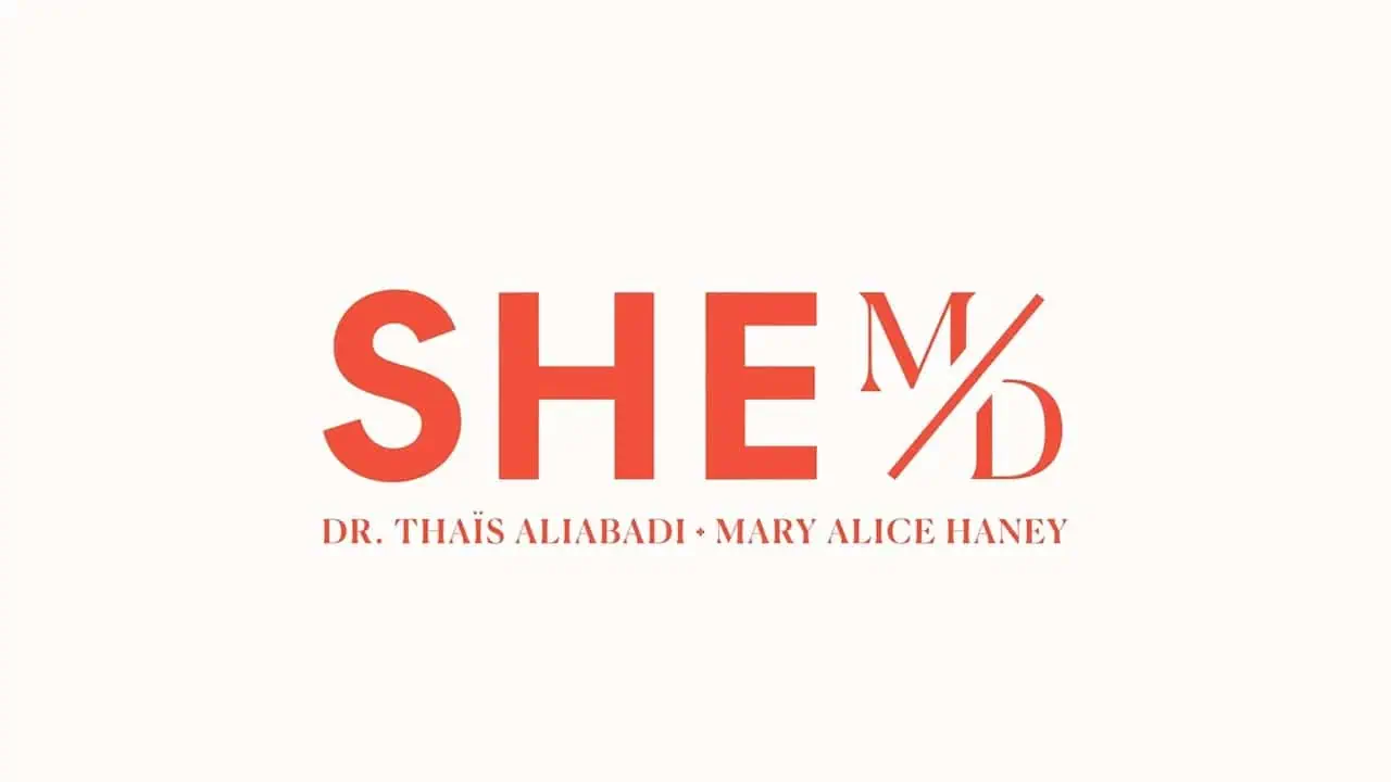 Logo of Dr. Thais Aliabadi MD, women's health specialist and medical professional.