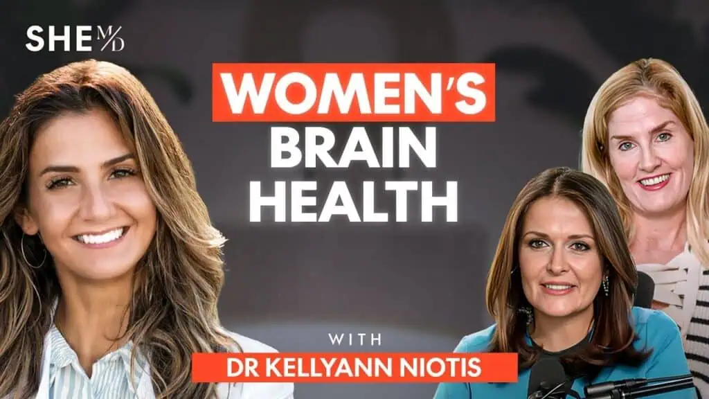 Women discussing brain health in a professional setting for Dr. Aliabadi's website.
